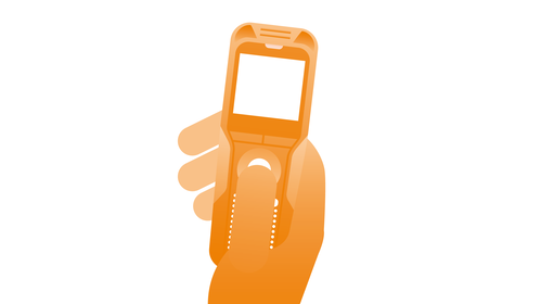 One-touch operation for instant recording